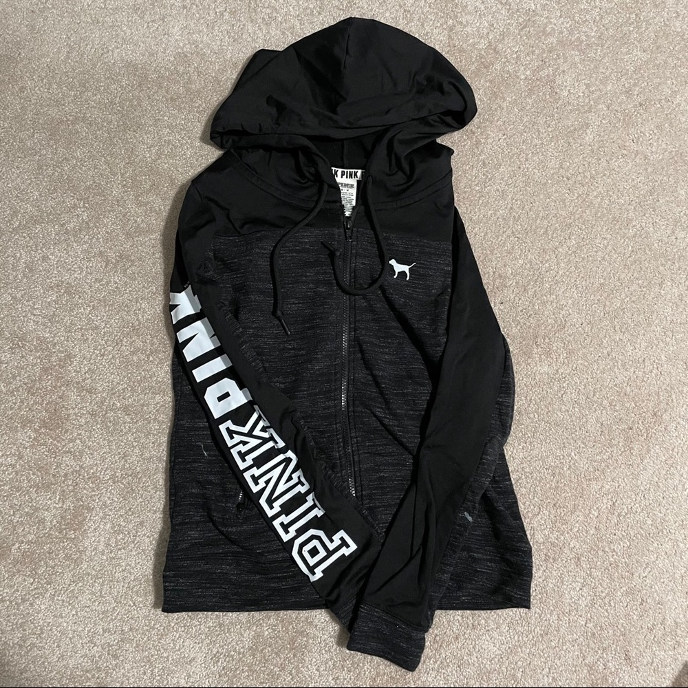 VS Pink Zip-up Hoodie
